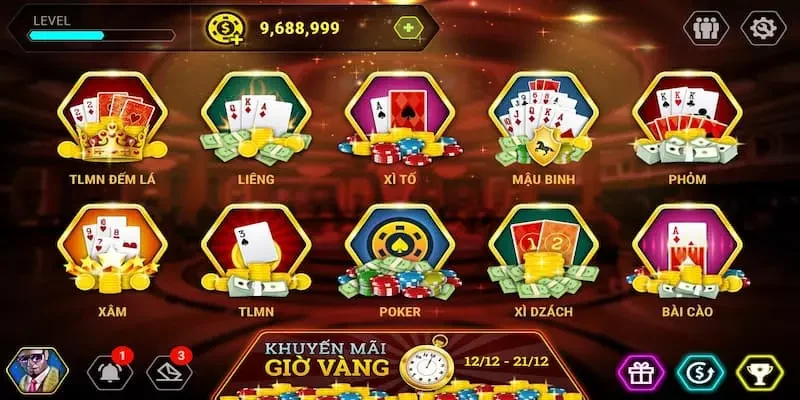 Quyền lợi cược thủ nhận được khi chơi game bài ăn tiền