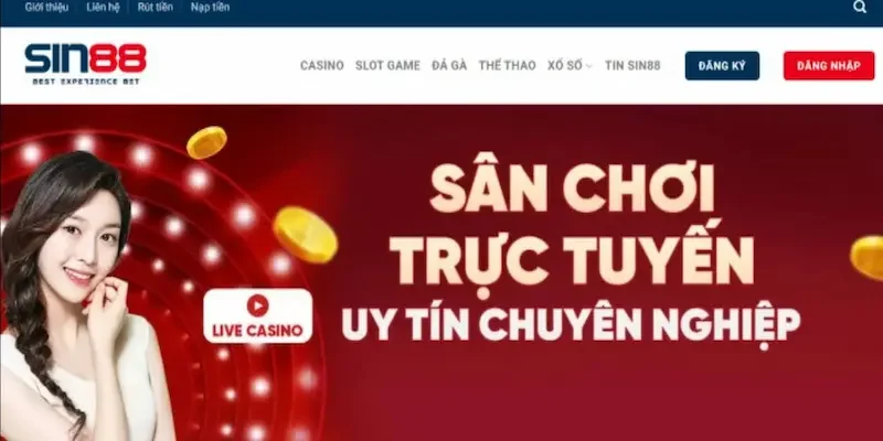 Giới thiệu Sin88 những sức hút mà nhà cái mang lại